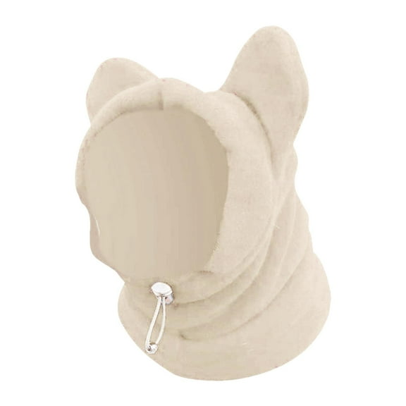 yotijay Dog Winter Hat Adjustable Soft Ears Wrap for Pets Medium to Large Dog Kitten S