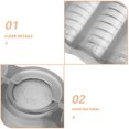 thumbnail image 3 of WRITWAA plastic coin holders for Daily Use with Rectangular Design 1Pcs, 3 of 7