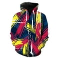 thumbnail image 1 of Sudadera con capucha y cremallera de mariposa de dibujos animados de gran tamaño para hombre y mujer, ropa de calle con capucha, moda hip hop harajuku, ropa para hombre, 1 of 6