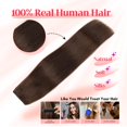 thumbnail image 3 of Extensiones de cabello Halo Rich Choices, 100% cabello humano real, 30 cm, 3 of 7