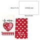 thumbnail image 2 of Lunxisen 2 Pcs Valentine's Day Kitchen Towels Dish Towels, Red Heart Hand Towels for Home Decoration Farmhouse Holiday Wedding Anniversary Birthday(23.6*15.8in), 2 of 8