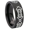 thumbnail image 6 of Celtic Dragonfly Tungsten Carbide Ring, 6 of 9