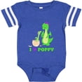 thumbnail image 3 of Inktastic I Love Poppy Boys or Girls Baby Bodysuit, 3 of 5