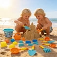 thumbnail image 1 of YWIYIUD 1 Set Reusable Beach Toy Set with Sand Bucket Shovel and Cute Model for Beach Backyard Park Pool and Outdoor Activities Practical Beach Interactive Toys for Parent and Teens, 1 of 8