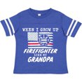 thumbnail image 3 of Inktastic When I Grow up I want to be a Firefighter Like my Grandpa Boys or Girls Toddler T-Shirt, 3 of 5