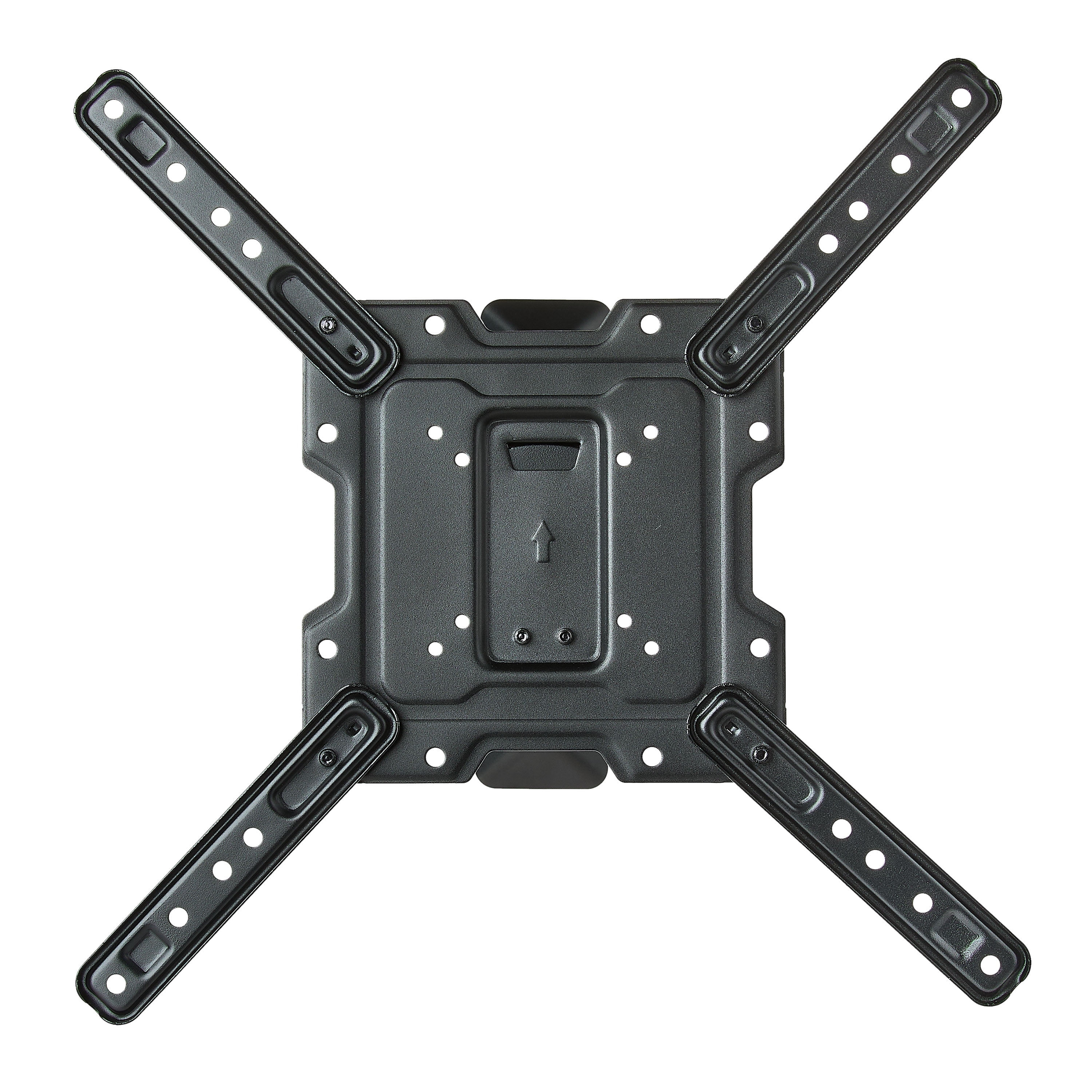 onn Full Motion TV Wall Mount for 19" to 50" TVs, UL Listed, swivel ±45°, up to +5/-15°Tilting
