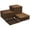 22pcs Brown Paint, variant on Panapinka 30 Inch Fireplace Grate, Heavy Duty 3/4" Solid Steel Log Grate with 6 Support Legs & 7 Bars, Powder Coated Firewood Rack for Indoor Outdoor Fireplace & Fire Pit