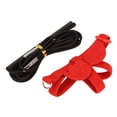 thumbnail image 1 of Pet  Bird Harness Leash, Pet Bird Harness Leash Multipurpose Bite Resistance High Elasticity Portable  For Alexandrine For Keck For Outdoor Training L Red, 1 of 8