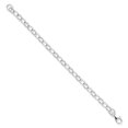 thumbnail image 1 of 925 Sterling Silver Rhodium Plated Bracelet 7.5IN, 1 of 1