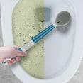 thumbnail image 6 of Toilet Brush, Long Handled Bathroom Cleaning Brush, Ergonomic Toilet Bowl Brush with Flexible Bristles, Compact Design for No Dead Angle Cleaning, Easy to Store, 6 of 8