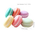thumbnail image 2 of Caja de joyería de macarrón, kit de viaje portátil, 6 uds., 2 of 8
