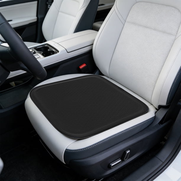 Almohadilla para asiento de coche con ventilación, soporte de refrigeración y calefacción, desmontable y portátil, 45x45 cm, material de sílice transpirable para uso en coche y hogar.
