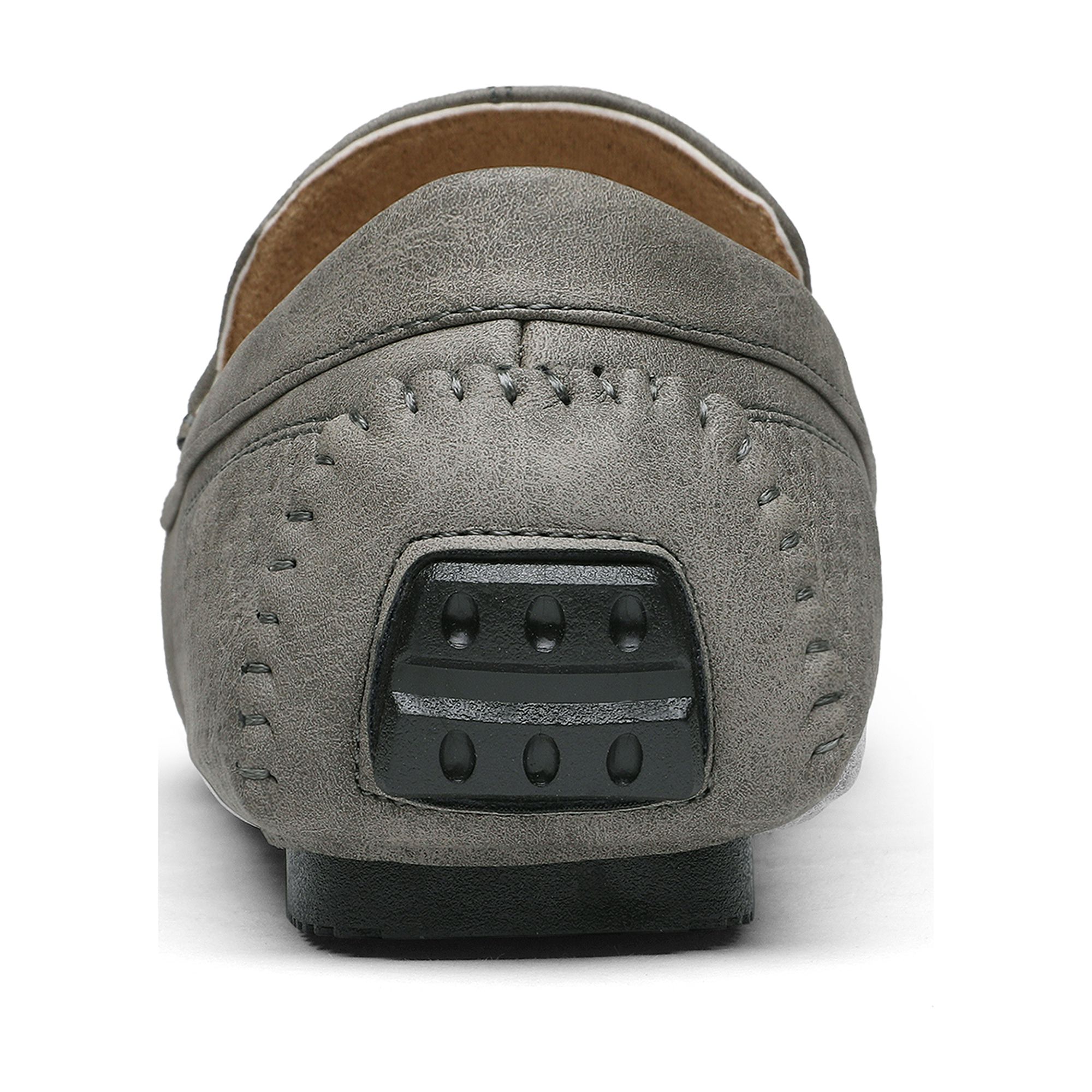 BRUNO MARC Grey Suede Driving Loafers‎ Casual Slip-On Moccasins Comfort SZ-10 Bruno Marc Men main image 2