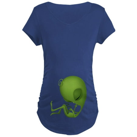 

CafePress - Alien Fetus Maternity Dark T Shirt - Maternity Dark T-Shirt