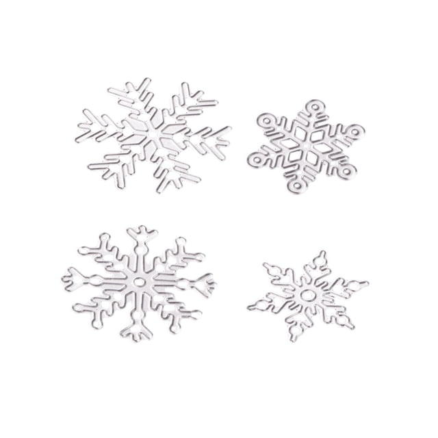 Troqueles de corte de metal Sunnimix 4 Piezas para Fabricación Navidad
