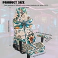 thumbnail image 2 of Whosucclay Boho Mandala Dragonfly Print Gaming Chair Covers, with Armrest Cover Computer Chairs Slipcovers Stretchable Elastic Machine Washable Gaming Chair Seat Cover with Zipper, 2 of 8