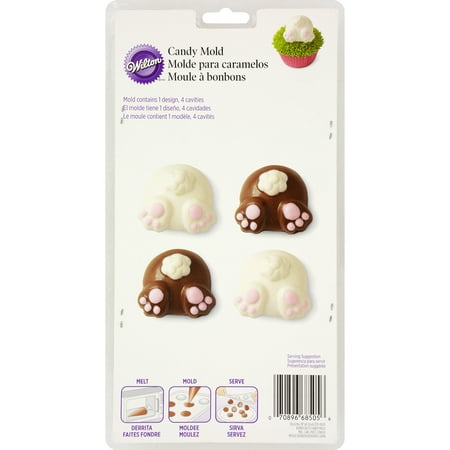 Bunny Butt Wilton Easter Candy Mold