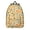 Kawaii Donut Lov, variant on Papaya Print School Backpack, Tropical Fruit Pattern Cute Cartoon Daypack with Exotic Abstract Illustration Design for Papaya Lover Teens and Summer Travel