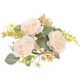 thumbnail image 1 of Candle Ring Wreath Tea Light Candle Ring Valentine's Day Wedding Table Centerpiece, 1 of 7