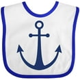 thumbnail image 3 of Inktastic Anchor Nautical Boys or Girls Baby Bib, 3 of 4