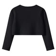thumbnail image 4 of UACY Girls Long Sleeve Bolero Cardigan, Soft Knit Shrug Sweater with Button Front, Perfect for Kids and Toddlers, 4 of 4