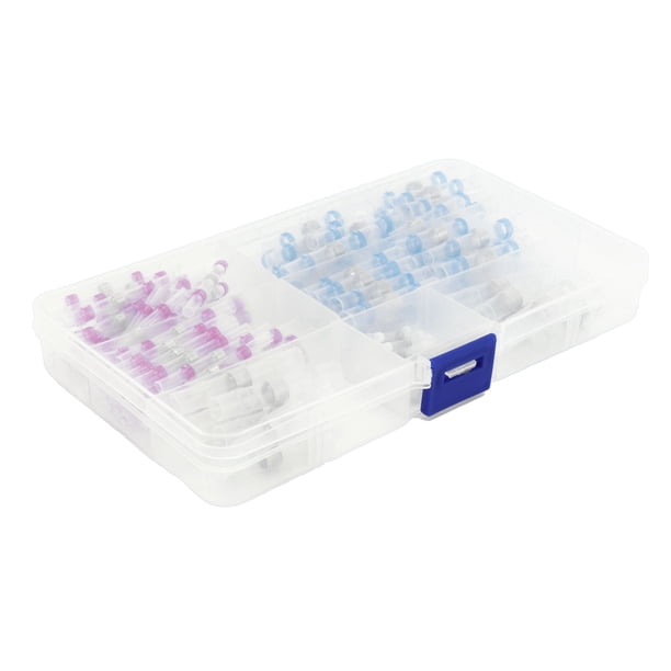 Kit de conectores a tope, conectores a tope termorretráctiles, terminales termorretráctiles de empalme a tope fabricados para durar