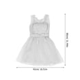 thumbnail image 2 of OFFIGAM Bridesmaid Dress Transparent Lace Evening Dress Breathable Comfortable Fit, 2 of 8