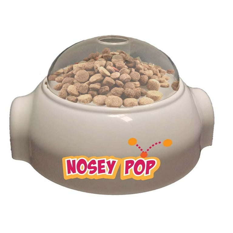 Ethical Dog Push N Pop Treat Dispenser White