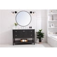 thumbnail image 1 of Gene 1 Light Black & Clear Glass Left Wall Sconce, 1 of 1