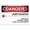Warning Sign 3, variant on Danger LPG NO Smoking NO Naked Lights Sign (L6415) - 8"x12" Metal Tin Sign for Industrial Commercial Series, LPG Storage, Gas Station