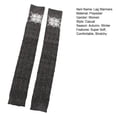 thumbnail image 7 of Leg Warmers for Women,Knee High Cable Knit Warm Thermal Acrylic Winter Sleeve, 7 of 7