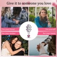 thumbnail image 6 of MULA Valentine's Day Series 925 Sterling Silver DIY Charms Lovers Heart 5A Zircon fit Bracelet for Women Jewelry Gift, 6 of 6