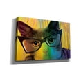 thumbnail image 2 of Epic Graffiti 'Cat in Glasses' by Cindy Jacobs, Canvas Wall Art, 18"x12", 2 of 8