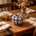 thumbnail image 4 of WIZUTIZ Vintage Fabric Apples Decor 3-Pack Handmade Stuffed Cloth Fruit for Home Shelf Farmhouse Kitchen Table Centerpiece Blue, 4 of 6
