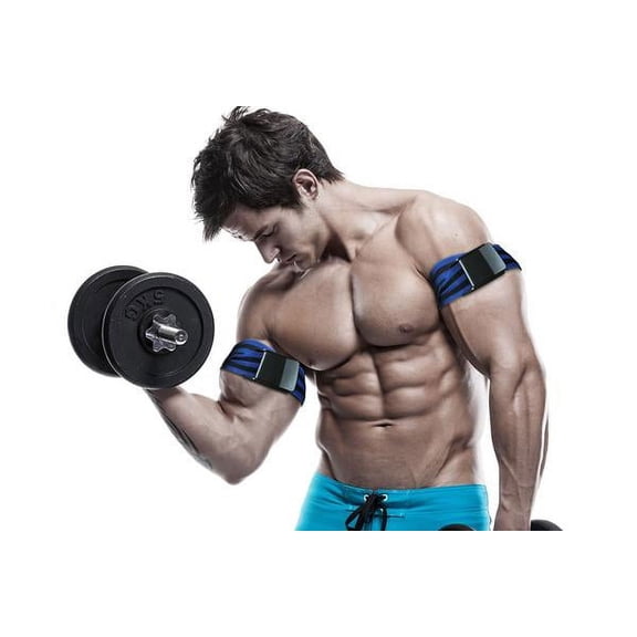 BFR Bands Occlusion Training Bands, Blood Flow Restriction Bands, Strong Elastic Strap & Quick-Release