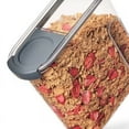 thumbnail image 4 of 18 Cup Cereal Keeper: Clear Plastic Food Storage Container, Dishwasher & Freezer Safe, 4 of 5