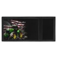 thumbnail image 4 of FUIALDOLG Tractor American Flag Trifold Card Wallet, Polyester Fabric Children's Wallet for Travel, Thin Slim Kids Trifold Wallet, 4 of 7