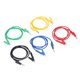 thumbnail image 4 of Risegun Pin de sonda Trasera de Prueba, Kit de Cables de multímetro de 5 uds. Kit de Cables de Prueba de Conector Banana Kit de Cables de Prueba a Cable de Prueba eléctrico con Pinza de cocodrilo, 4 of 8