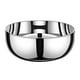 thumbnail image 2 of Lavabo de acero inoxidable, cuenco grande para mezclar, lavabo, plato, recipiente redondo, cuenco para servir, cuenco de metal para muffins y adobos Diámetro 24cm, 2 of 8