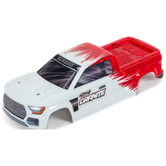 ARRMA Granite 4X4 MEGA Finished Body Red ARA402303 Car/Truck  Bodies wings & Decals