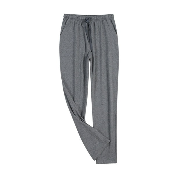 Pantalones de pijama largos para hombre, ropa de dormir informal para el hogar, pantalones finos y sueltos, pantalones de pijama a rayas, pantalones para hombre
