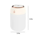 thumbnail image 3 of OAVQHLG3B USB Humidifier With Light ,Quiet Cool Mist Humidifier For Bedroom And Office ,Plants, Easy To Clean, 3 of 8