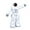 White-WH-home supplies, variant on ABPWLY Toys Gesture Sensor Dance Robot Programmable Intelligent Sing Remote Control Educational Humanoid Robotics Toys Travel Games