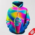 thumbnail image 4 of Sudadera con capucha con estampado de helado delicioso en 3D para hombres y mujeres, sudaderas con capucha de moda Streetear para niños y niñas, ropa linda Y2k, 4 of 5