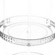 thumbnail image 3 of Vitrina de maquillaje, bandeja giratoria desmontable de gran capacidad para pintalabios, soporte de exhibición para oficina, baño, encimera, armario, 3 Capas Blanco Macarena Vitrina de maquillaje, 3 of 8