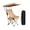 Khaki, variant on Folding Beach Chair with Canopy, High-Back Portable Camping Recliner for Fishing