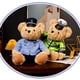 thumbnail image 3 of Juguete De Oso De Peluche De Oficial, Juguete De Peluche De Oso De Peluche Suave Para Niños Adultos, Oso De Oficial De Tráfico Peludo De Dibujos Animados, Juguete De Policía De, 3 of 7