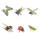 thumbnail image 1 of Juguetes De Insectos Modelo De Plástico Figuras Variadas Realistas Juguetes De Insectos Realistas Regalo Educativo 6 Unids/Set Eigraketly FN005966-00, 1 of 6