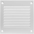 thumbnail image 1 of Cubierta de ventilación para sistemas de ventilación de 10 cm x 10 cm, metal blanco, 1 of 9
