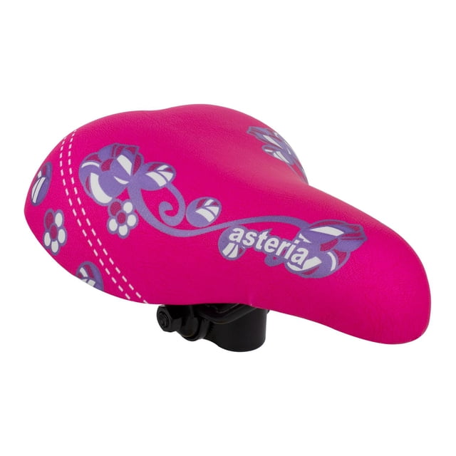 Asiento para Bicicleta Infantil BMX INFANTIL Rosa con Flores